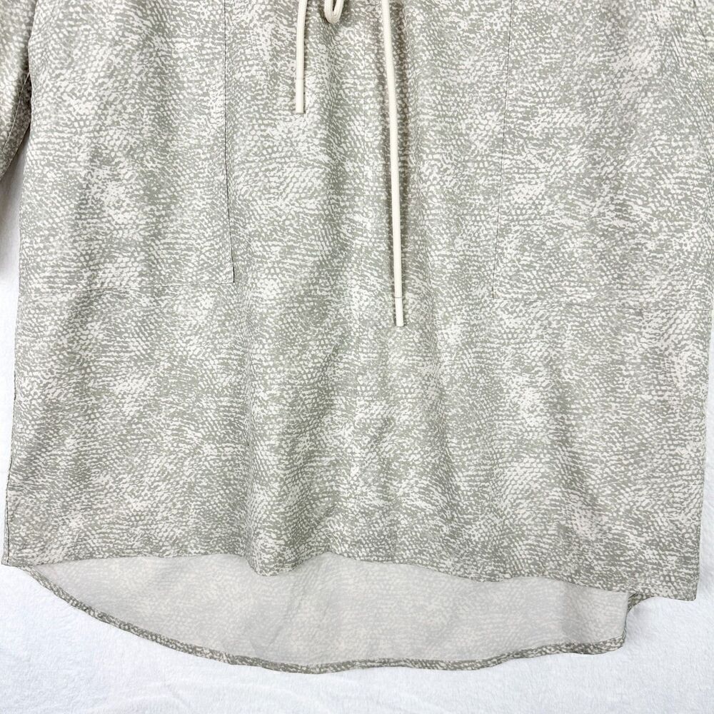 Athleta Zuma Printed Shirtdress Viper Grey Size XS Athletic Athleisure Travel - Picture 10 of 12